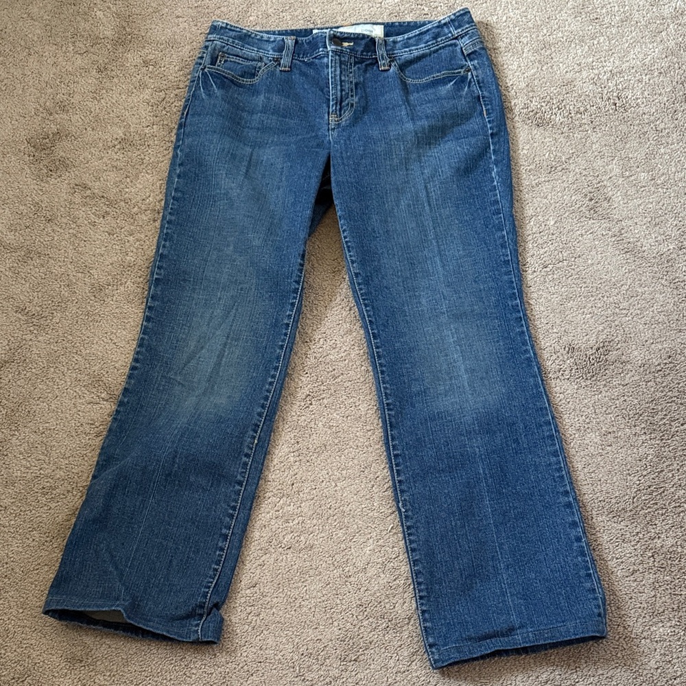 LOFT Classic Blue Boot Cut Jeans